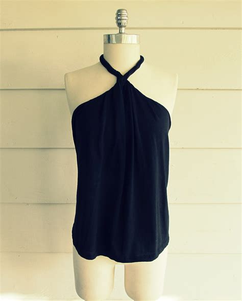 diy t-shirt halter top.